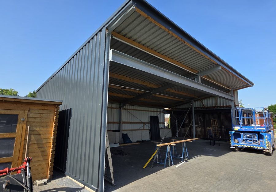 Carport mit Pultdach in Wesel
